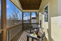 You'll love the sunsets from your treehouse porch!