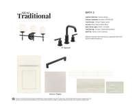 Dresden Floor Plan - Bath 2 Finishes - Home Currently Under Construction