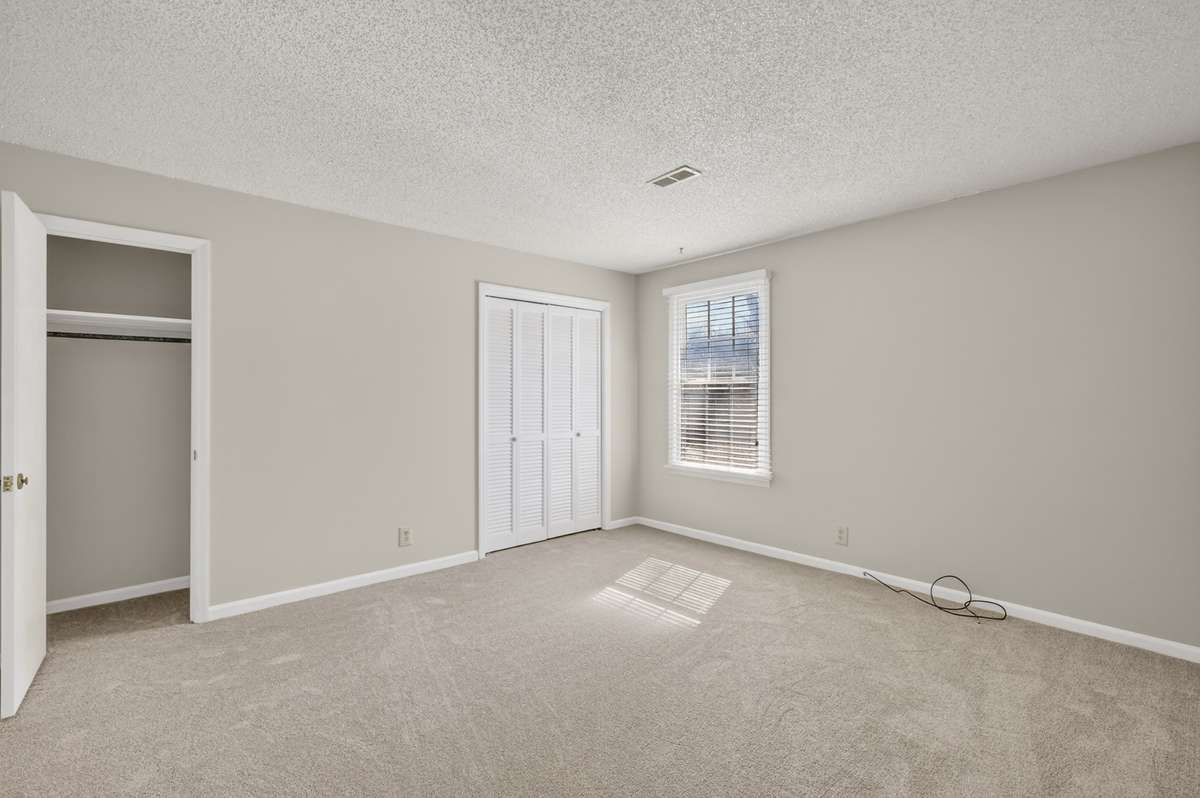 Bedroom #3 has two closets for great storage