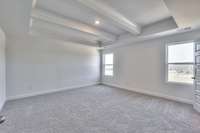 Picture is of the same floor plan in a completed home, selections may vary.