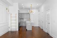 Light-filled, modern kitchen with stylish finishes throughout.