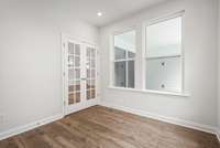 Photos of a completed "Shannon" built in another community.
Actual home will have different design selections.