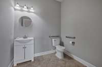 First Floor Half Bath - wheel chair accessible