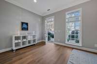 The Office continues just off the entry ~