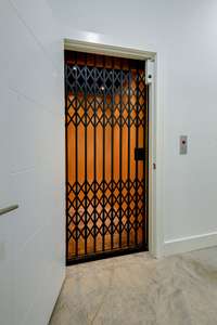 Gorgeous private elevator close to the garage for easy access!