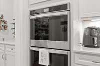 Stainless double ovens