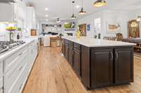 Built in gas cooktop ,soft close drawers were also an added upgrade