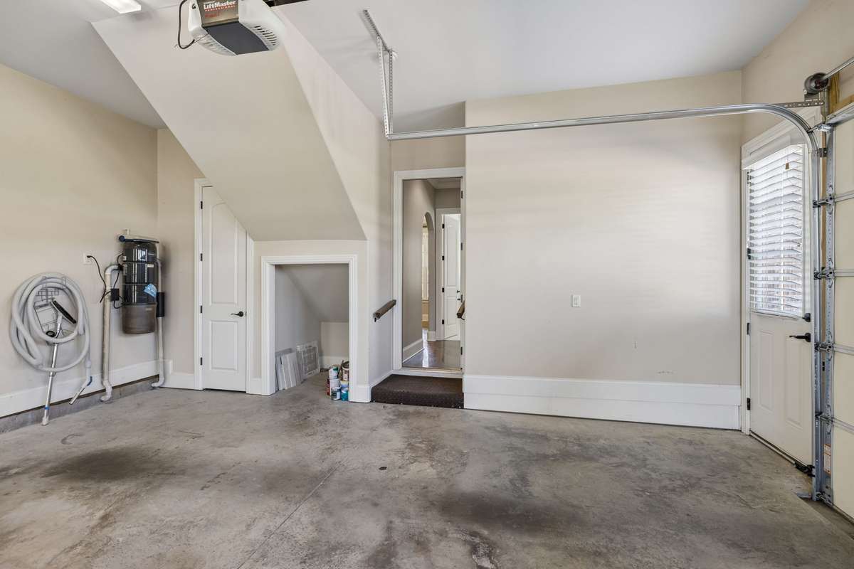 Note ONE STEP into the house from garage.  Central vac throughout the house.  Pedestrian door makes it easy for mother in law setp up to have private entrance.