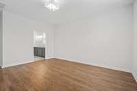 Photos of a completed "Roseland II".
Actual home will have different design selections.