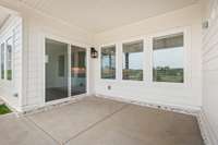 Photos of a completed "Roseland II".
Actual home will have different design selections.