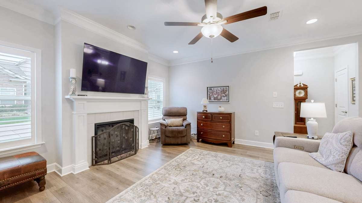 Check out the natural light that comes through to keeps things light and bright