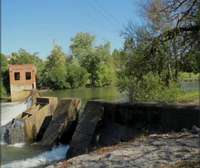 Duck Dam, great place to go fishing.