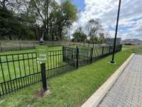 The dog park is already installed and ready for your fur babies!!