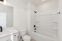 Feel like having a relaxing soak after a long day? Your new home has you covered! Actual photo of home.