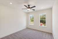 If you appreciate natural light in your bedrooms, congratulations-- you've found your new home! Actual photo of home.