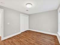 Primary Bedroom has 2 closets.