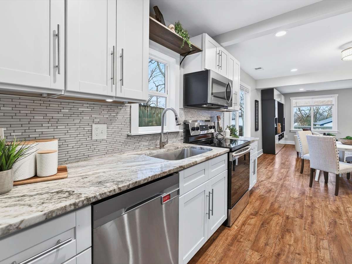 Easy entertaining in this home.