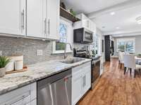 Easy entertaining in this home.