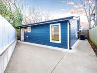 Completely fenced in the back and easy maintenance.