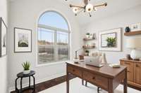 Home office, Home gym, craft room- options are endless!