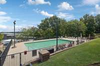 Beautiful salt water community pool