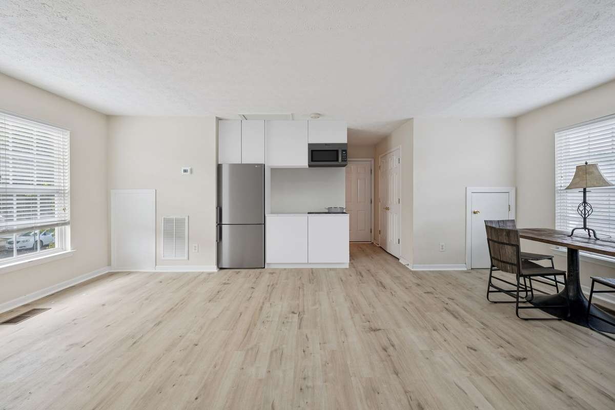 Virtual Staged for "Kitchenette" in Studio with FULL bathroom