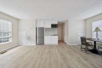 Virtual Staged for "Kitchenette" in Studio with FULL bathroom