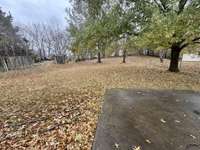 Backyard with Concrete Patio