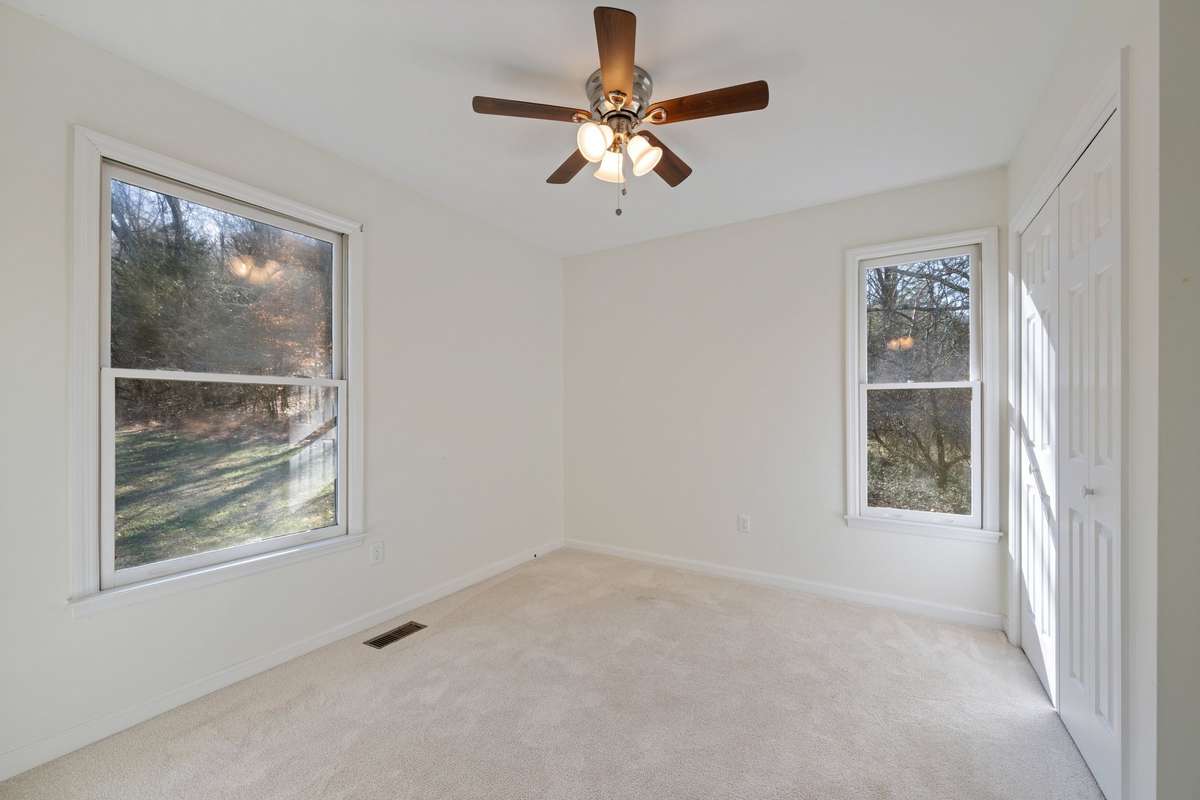 BEDROOM #3 with new carpet