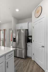 The Large Corner Pantry is Perfect for Housing Smaller Appliances and Has Great Storage for Other Kitchen Items.