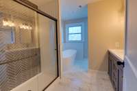 Guest bath on main level