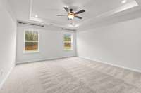 Master suite located on main level.