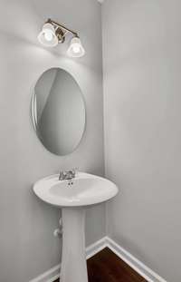 Half Bathroom - Downstairs Hallway