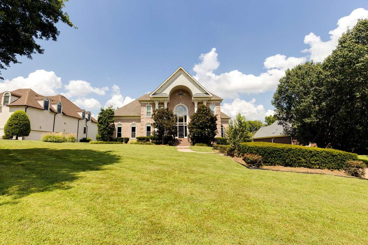 huge leveled front yard