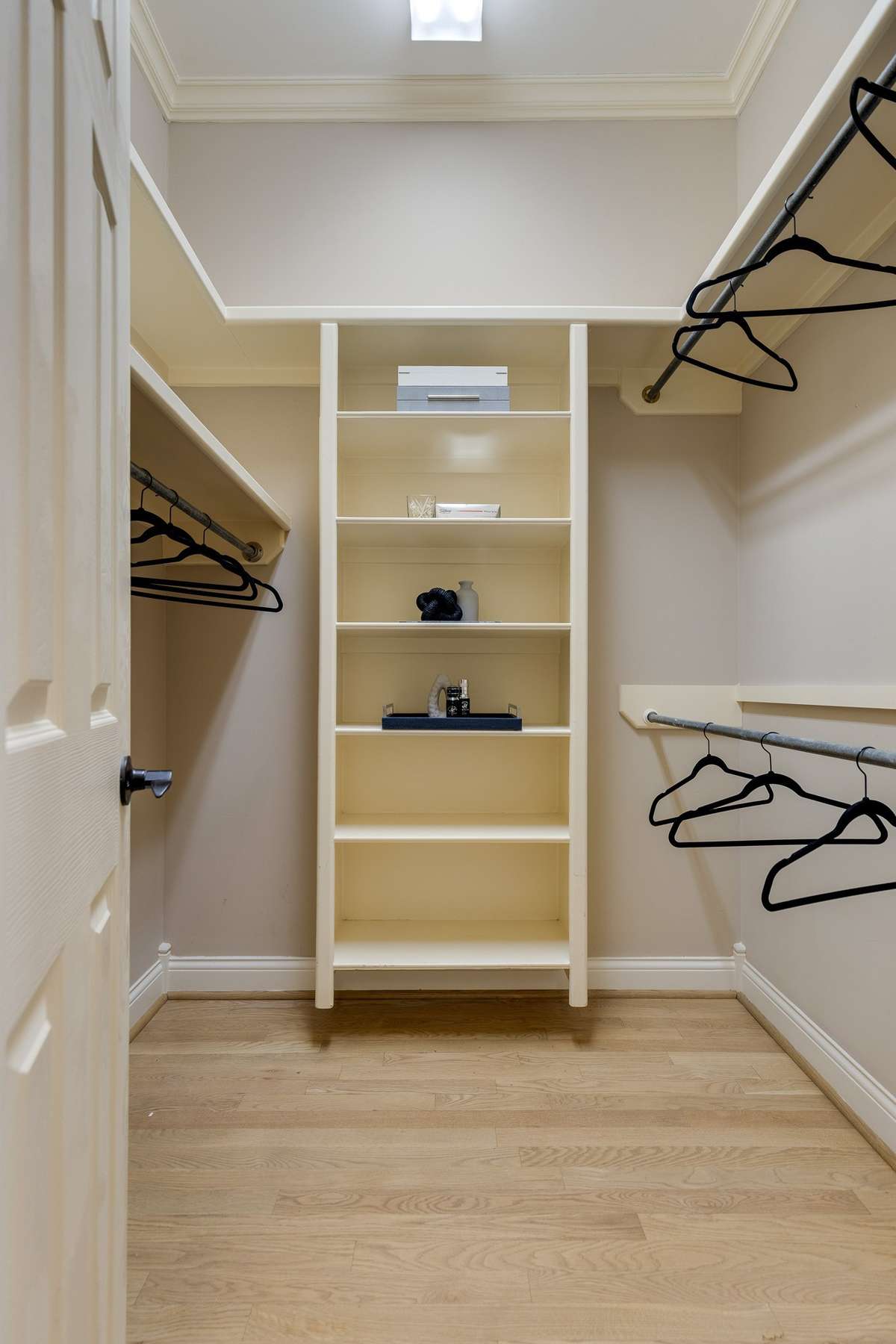 Her master closet