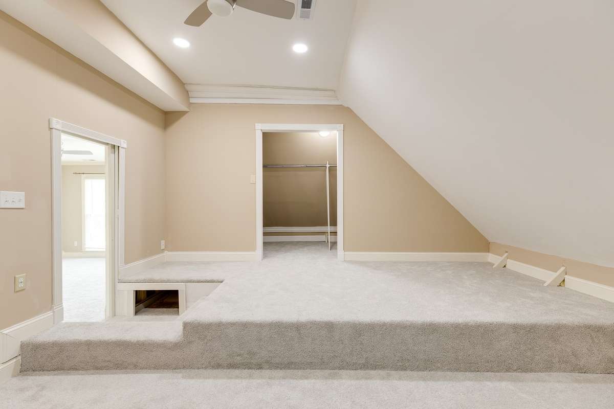 small stage for playroom