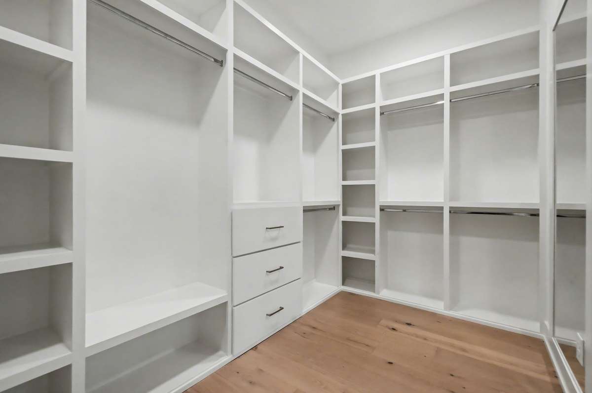 Primary Walk In Closet
