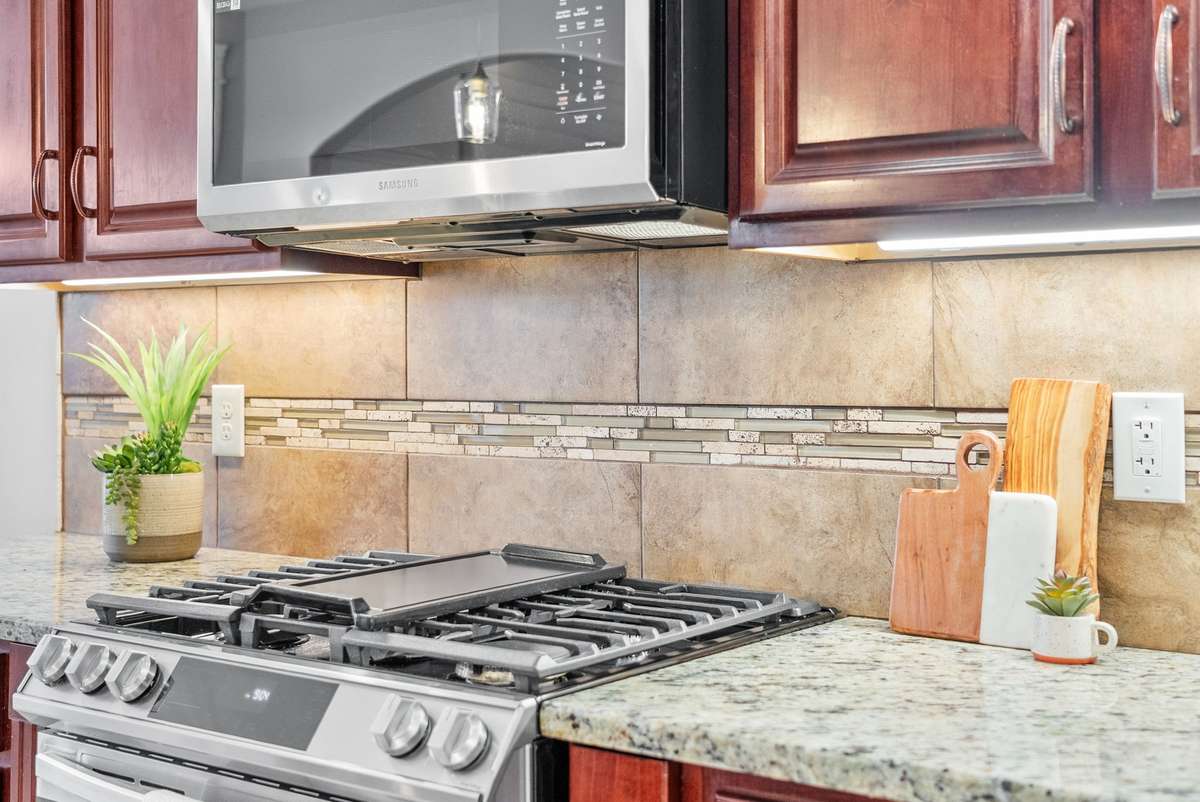 natural gas stove