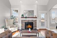 Natural Gas Fireplace