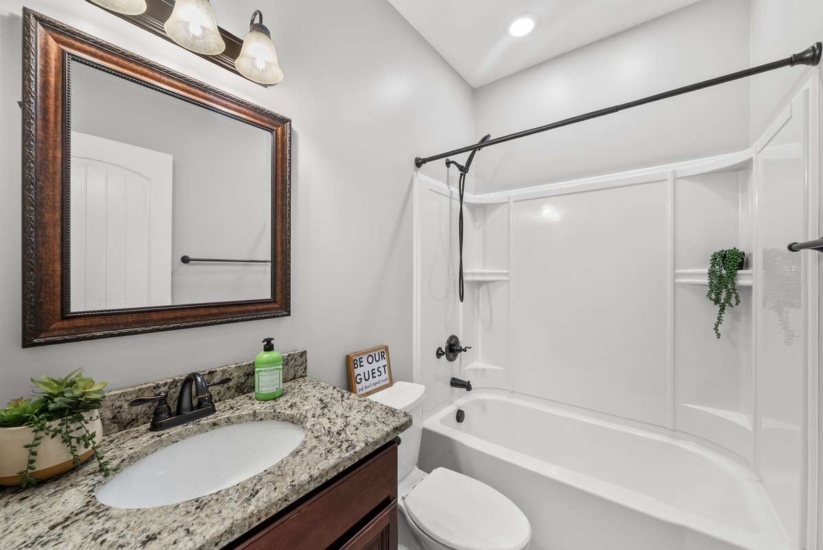 guest bathroom downstairs
