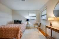 ORIGINAL Sand + Finish Hardwood Floors in Main Level Bedrooms + Hallway