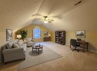 Virtually staged - Bonus room can be used as a 4th bedroom