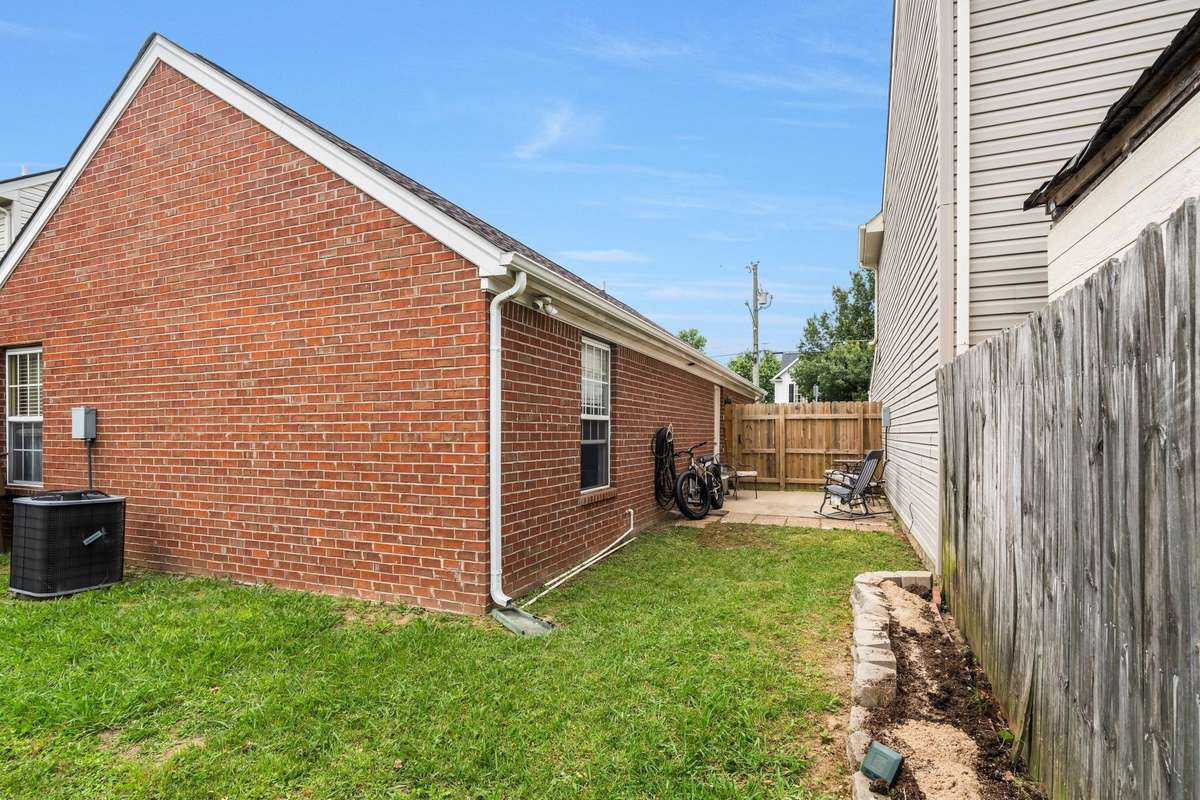 Step outside to your private courtyard and fenced yard—ideal for pets, play, or relaxing evenings...