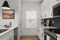 Photos are of a staged a model and not actual home. Design selections vary.