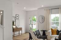 Photos are of a staged a model and not actual home. Design selections vary.