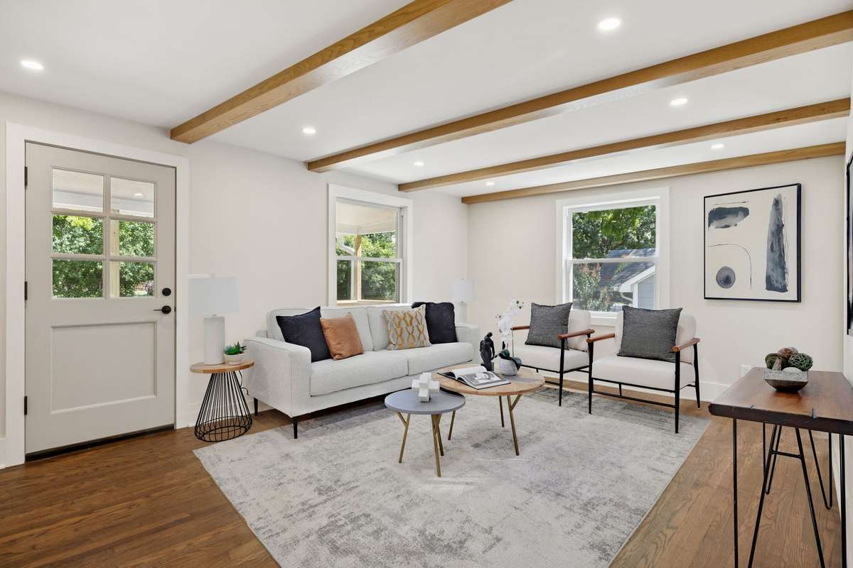 *Staged living room*