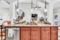 Elegant Light Fixtures Throughout