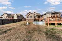 Spacious Fenced-in Yard