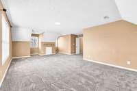 Another View of the Bonus Room! Access to Attic Storage!