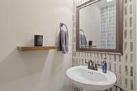 Downstairs Guest Half Bathroom